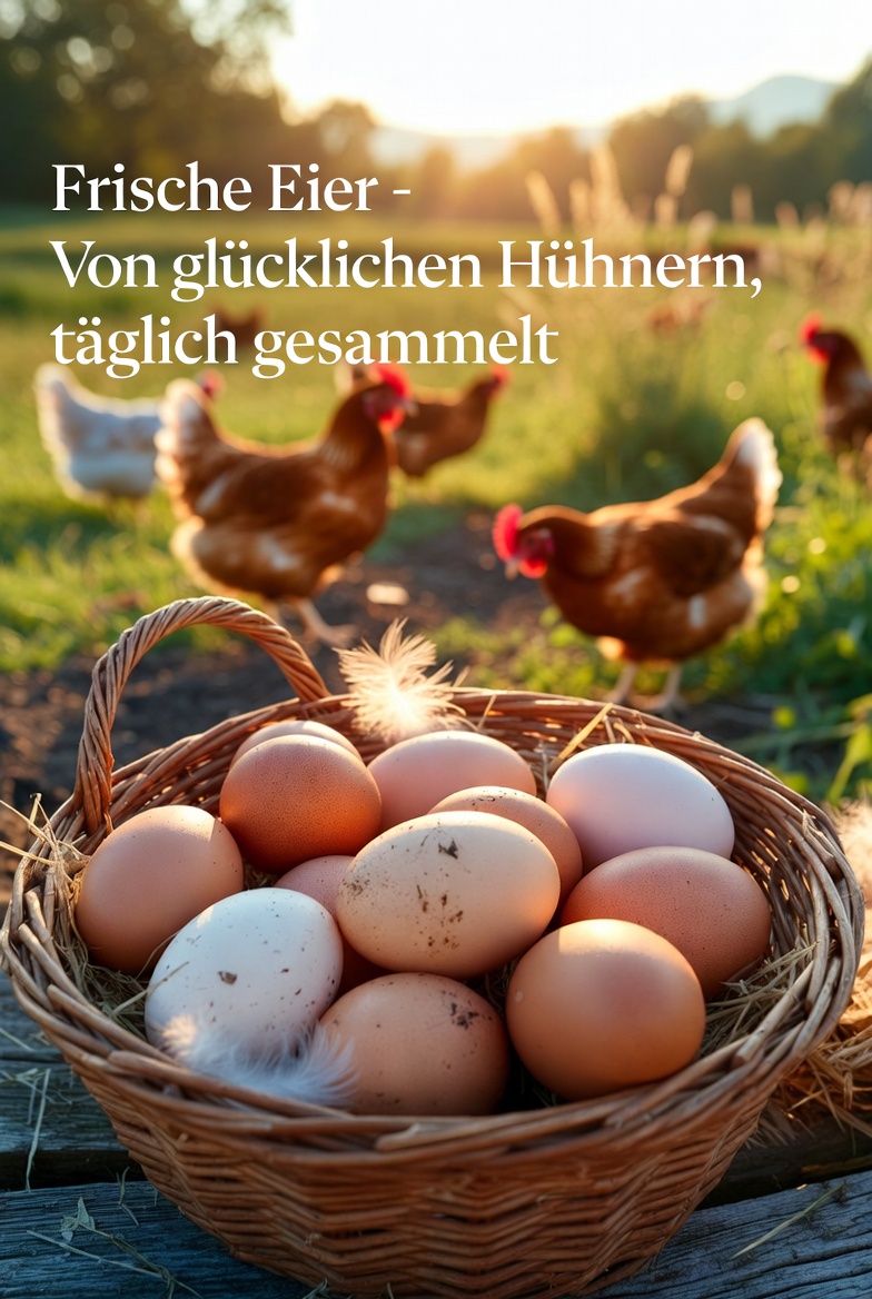 Frische Eier
