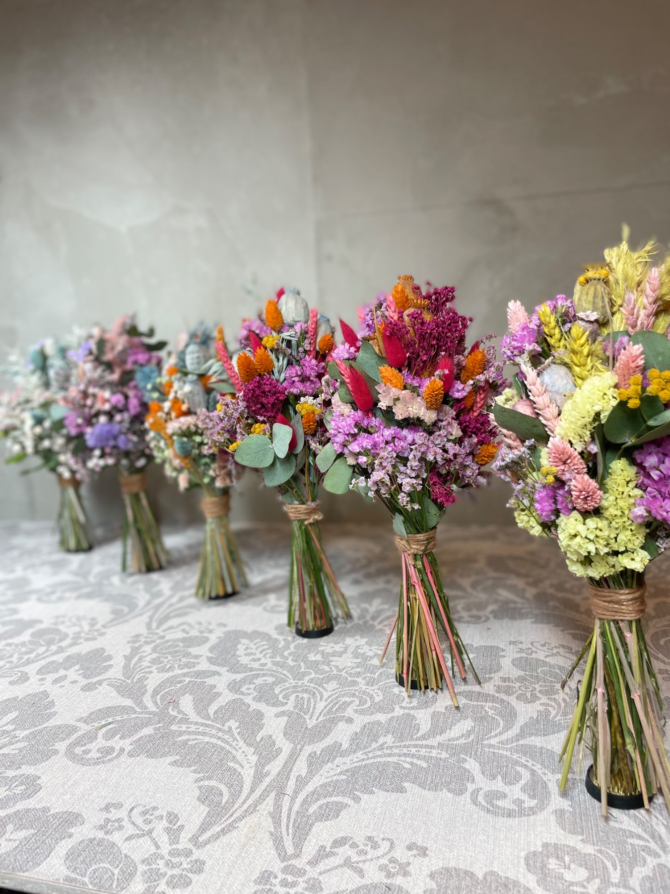 Trockenblumen Arrangement